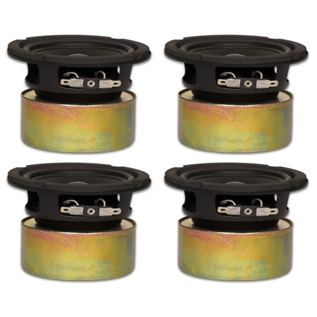 4 Goldwood Sound GW-4028/S Shielded 4  Woofers 70 Watt each 8ohm Replacement Speakers price history on PriceWatchPro
