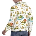 thumbnail image 6 of Sikiie Cute Frog Men's Hoodie, Essentials Hoodie, Sweatshirt, Pullover Hooded Sweatshirt for Men-Medium, 6 of 7