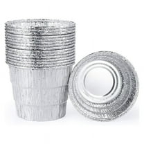 Disposable Grease Bucket Liners Fit for Wood Fired Pellet BBQ Grill Accessories 12 Pack,12 x Grease ​Bucket Liners,Silver