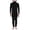 Black, variant on ibiyuan Kids Bodysuit for Boys, Full Body Suit, Seamless Tight Bodysuit for Kids, Skin Suit Kid