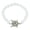 White Opal, variant on Turtle Crystal Lucky Charm Natural Gemstone Bracelet