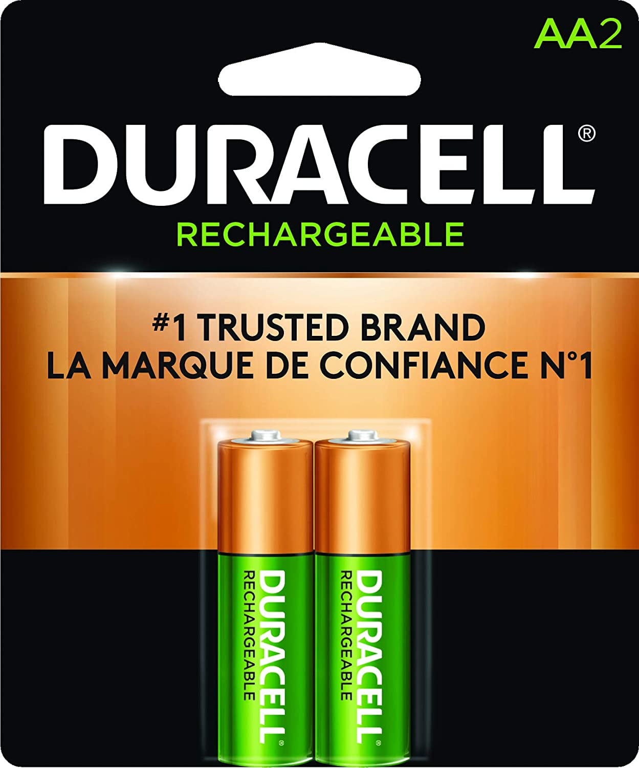 Duracell Rechargeable AA Batteries, 2 Count Walmart Canada