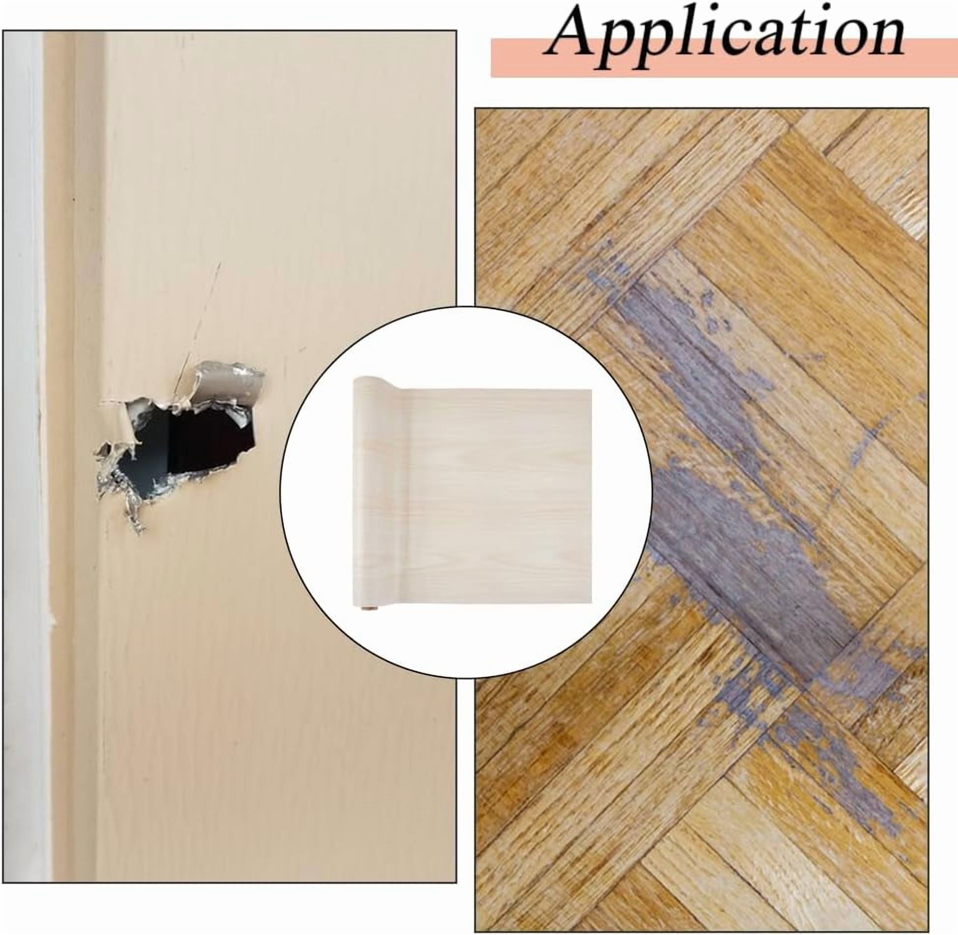 10m/32.8ft Wood Grain Waterproof Table Cabinet Decal Contact Paper Wooden Texture Vinyl Decorative Film 40cm Wide Matte Thickened Self-Adhesive Wallpaper Air Guide Design for DIY