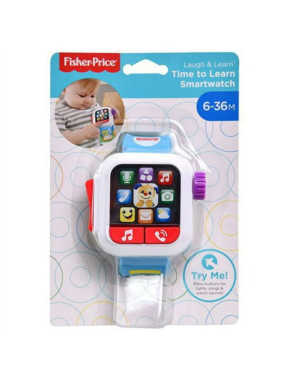 Fisher Price DP Laugh & Learn Smart Watch Blue