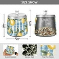 thumbnail image 2 of Yayeee Ashtray with Lid for Cigarette Smokeless Stainless Steel Home Ash Holder, Retro Lemon Leaves, 2 of 7