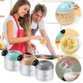 thumbnail image 1 of Xihbxyly Prensa de Ajo Manual de Tres Cuchillas, Molinillo Multifuncional, Fácil de Usar para Picar Ajo y Jengibre, Desmontable para Una Limpieza Fácil, Utensilio de Cocina, Tamaño 9,7 X 9 Cm, 1 of 3