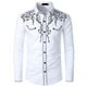 thumbnail image 1 of Playeras Elvqul para Hombre Manga Corta Casuales de Color Sólido Botones Blanco con Solapa, 1 of 3