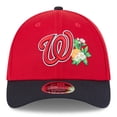 thumbnail image 2 of Men's New Era  Red/Navy Washington Nationals 2026 Spring Training M-Crown 39THIRTY Flex Hat, 2 of 5