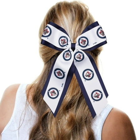 Winnipeg Jets Jumbo Cheer Ponytail Holder - No Size