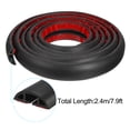 thumbnail image 3 of Uxcell Floor Cord Cover Cable Protector Cable Management for Home Office Black 7.9 ft, 3 of 6