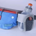 thumbnail image 2 of AONIJIE Running Hydration Belt with 2 Water Bottles, Bounce-Free Waist Pouch for Runners, 2 of 8
