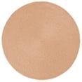 thumbnail image 2 of SAFAVIEH Braided Kader Solid Reversible Area Rug, Tan, 3' x 3' Round, 2 of 7