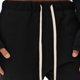 thumbnail image 2 of Pantalones Cortos Deportivos de Compresión 2-En-1 para Hombres con Forro Incorporado, Bordes Curvados, Ajuste Suelto Transpirable para el Gimnasio, 2 of 4