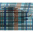 thumbnail image 3 of oneOone Viscose Chiffon Fabric Madras Check Print Sewing Fabric BTY 42 Inch Wide, 3 of 3