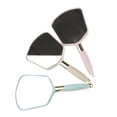 thumbnail image 2 of Handheld Mirror with Handle Bathroom Mirror Wall Mounted with Hook Hole for Vanity Makeup Home Salon Travel Use(Random Color), 2 of 8