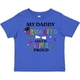 thumbnail image 3 of Inktastic My Daddy Graduated and I'm Super Proud Boys or Girls Toddler T-Shirt, 3 of 5