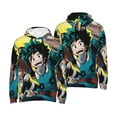 thumbnail image 5 of Boku No Hero Sweatshirt For Mens Fashion Hoodies Pullover Athletic Daily Hoody Hooded Gift, 5 of 5