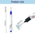thumbnail image 3 of Cxui Markers | 45Mm Extended Tip Marking Pen, Quick-Dry Industrial Marker for Deep Drilled Holes - Oily Surface Woodworking Tool, Construction Grade, 5Ml, Woodworking Markers Black, 3 of 9