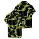 thumbnail image 3 of Camisas s Para Hombre Nueva impresión 3d Impresión digital Camisa de manga corta suelta informal (Yellow, XL), 3 of 5