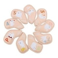 thumbnail image 3 of 9Pcs Golf Club Head Covers Sticky Closure for Women Men Golf Iron Covers Set Pink, 3 of 8