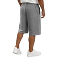 thumbnail image 3 of Trgacdwlo S-5XL Big and Tall Mens Beach Shorts Elastic Waist Mens Shorts Casual with Pocket Men's Gym Shorts Outdoor Golf Fishing Gray 5XL, 3 of 6