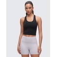 thumbnail image 2 of CRZ YOGA Butterluxe Crop Yoga Tank Tops for Women Workout Athletic Casual Tight Racerback Sleeveless Shirts, 2 of 6