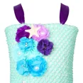 thumbnail image 4 of Conjunto de vestido de tutú de princesa sirena para niñas, con perlas, estrellas de mar y flores, vestidos de fiesta de cumpleaños para niñas, disfraz de sirena para Halloween, 4 of 5
