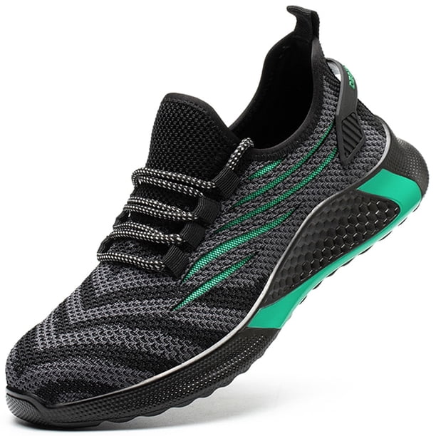 Zapatos de seguridad para el trabajo para hombres, zapatillas de trabajo antipinchazos, zapatos de trabajo indestructibles para hombres, botas para hombres, zapatos ligeros para hombres, botas de seguridad Tan Jianjun unisex