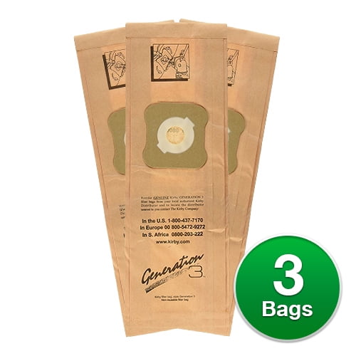Replacement Vacuum Bag for Kirby 839 3 Bags 