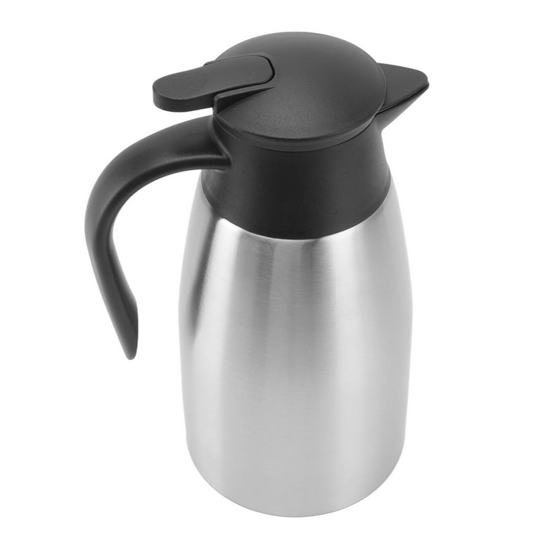 Vondior Airpot Coffee Dispenser with Pump - Insulated Stainless Steel Coffee  Carafe (102 oz.) - Thermal Beverage Dispenser - Thermos Urn