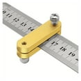 thumbnail image 3 of Carpenter Square, Combination Right Angle Ruler, Ruler Positioning Block Adjustment Positioning, 3 of 7
