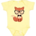 thumbnail image 3 of Inktastic Cute Hipster Fox Boys or Girls Baby Bodysuit, 3 of 5