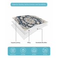 thumbnail image 5 of Navy Blue Boho Queen Size Down Alternative Comforter, Lightweight Comforter Quilt Bedding Set with Pillow Shams Retro Southwestern Ethnic Geometric All Seasons Bed Comforter Duvet Insert 90"x96", 5 of 7