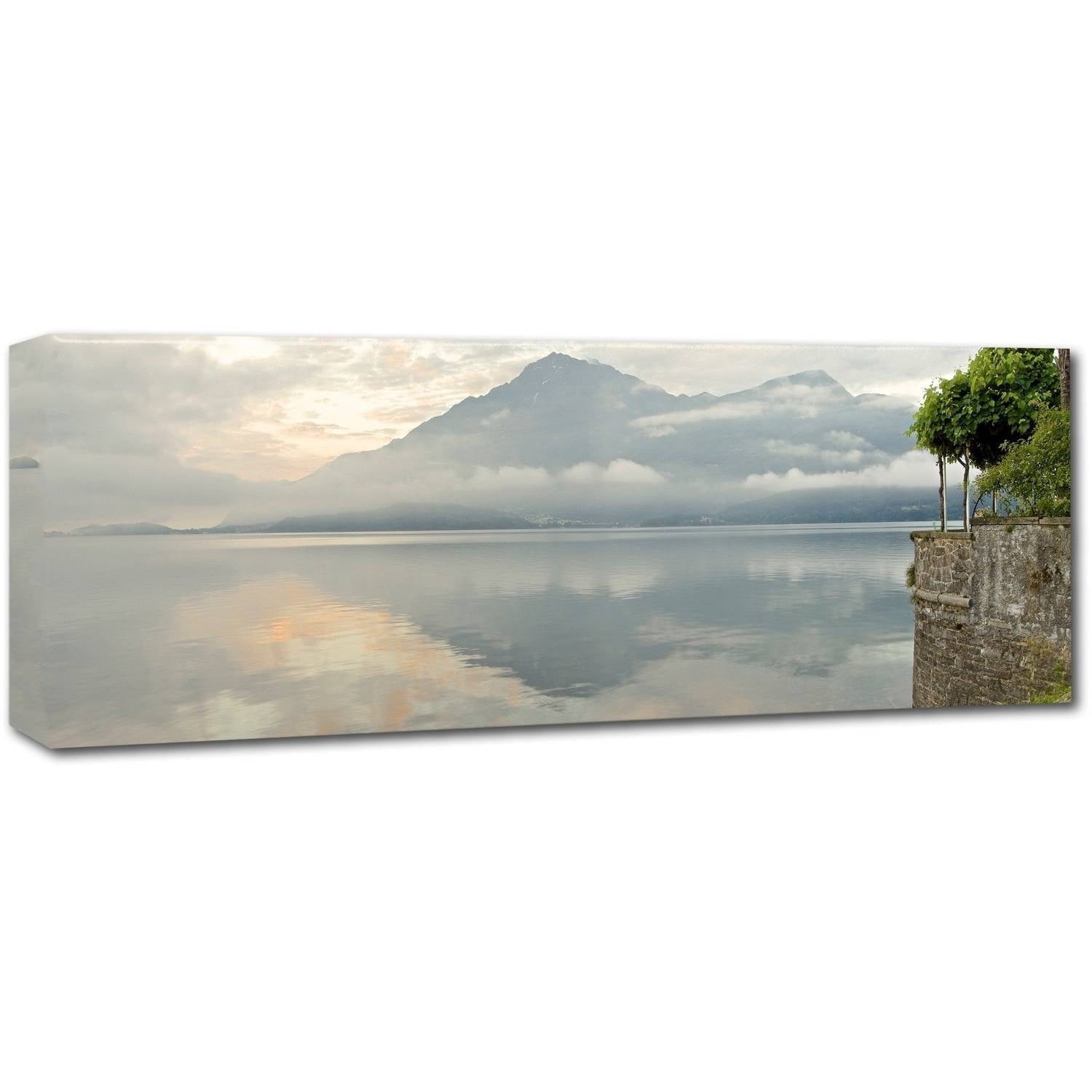 Trademark Fine Art "Morning Fog" Canvas Art by Alan Blaustein