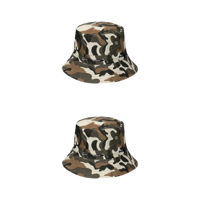 Maytalsory 1/2/3/5 Wide Application Hat For Sun Protection And Comfort Sunscreen Sunscreen Fisherman Cap Sunshade disruptive pattern1 58cm 2PCS