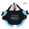 thumbnail image 3 of Greeniant Ropa para mascotas Ropa para mascotas Ropa de abrigo elástica con capucha Trajes reutilizables Sudadera con capucha Disfraces de decoración Type2 NO2 Greeniant PT000685-05, 3 of 6