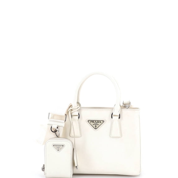 Pre-Owned Re-Edition Galleria Tote Saffiano Leather Micro By Rebag
