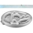 thumbnail image 4 of Soporte para Bebidas, Flotadores para Soporte para Bebidas en la Piscina, portavasos inflables para alberca de PVC, para Fiesta en la Piscina, Vino de Frutas, Teléfono Móvil, Agua, 4 of 4