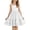 02-White, variant on Diufon Dresses for Girls Spaghetti Strap Flowy Ruffled Layered Sundress Summer Cute Graduation Bridesmaid Dress