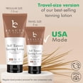 thumbnail image 3 of Loción bronceadora Self Tanner Beauty by Earth Travel Size, 3 of 7