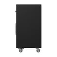 thumbnail image 5 of Manhattan Comfort Eiffel 2-Piece Wood Mobile Garage Cabinets in Yellow, 5 of 9