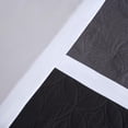 thumbnail image 4 of Chezmoi Collection Bernard 7-Piece California King Bed in a Bag Comforter Set with Sheets, Lightweight Comforter Black Gray Light Gray Patchwork Quilted Medallion Bedding Set for All Season, 4 of 9