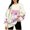 #01White, variant on Halloween Sweatshirts for Women Halloween Shirt Oversized Halloween Sweaters for Women with Ghost Print Perfect for Spooky Season, Halloween Party Fall Outfits Gray M