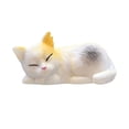 thumbnail image 5 of Dserhfy Mini Cat Figurine Collectible Kitten Ornament Cake Topper Tabletop Miniature Cat Sculpture for Desk Bookshelf Car Children Cat Lovers Gift, 5 of 8