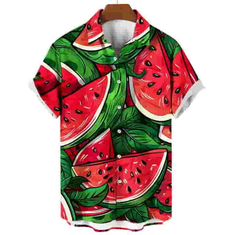 Dancing Watermelon T-Shirt - Watermelon Fruit Summer Tee Dancing Watermelon T-Shirt - Watermelon Fruit Summer Tee