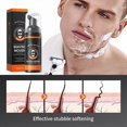 thumbnail image 3 of Mousse à Raser Hydratante, Mousse à Raser Protectrice avec Ingrédients Hydratants, Mousse à Raser en Gel pour Réduire les Irritations Cutanées, Protéger et Apaiser, 3 of 4