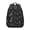 Sun and Crystal, variant on Moth and Skeleton Gothic Pattern Backpack for School, Cute School Bag with Adjustable Shoulder Straps and Padded Back, 15.3"x11"x7.1"