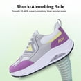 thumbnail image 6 of AHUSIR Comfort Breathable Non Slip Women's Sneakers Ideal for Work Walking Gym Travel Sports US Size 5.5-11, 6 of 7