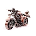 thumbnail image 1 of Metal Motorcycle Decor Figurine Iron Motorcycle Sculpture Desk Decor Art Gift Home Decor, 1 of 5