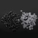 thumbnail image 3 of 100 Pieces Plastic Safety Eyes with BACKS for Bear Doll DIY Craft 10mm Clear, 3 of 4